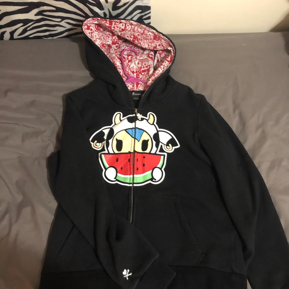 Tokidoki zip up sweater
